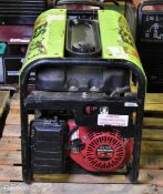 Pramac ES 3000 110V petrol generator - W 620 x D 400 x H 500mm