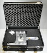 Platt Drill/Punch fixture bracket tool with case - W 620 x D 490 x H 210mm