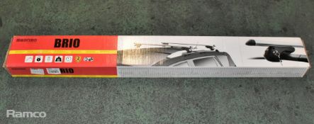 Menabo Brio roof bars for cars with open rails - L 120cm
