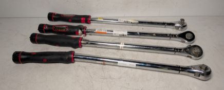 4x Norbar TT 250 50-250Nm torque wrenches - one damaged (as pictured)