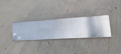 Stainless steel shelf - L 2200 x W 350 x H 300mm