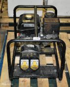 SIP Medusa 2.5 kVA generator with Kohler petrol engine - 110V output - L 640 x W 440 x H 460mm