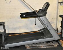 Matrix T5x treadmill - L 2150 x W 930 x H 1610mm