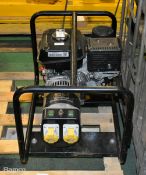 SIP Medusa 2.5 kVA generator with Kohler petrol engine - 110V output - L 640 x W 440 x H 460mm