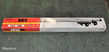 Menabo Brio roof bars for cars with open rails - L 120cm