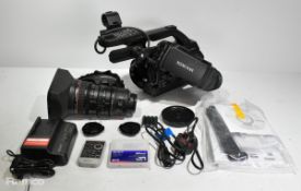 Sony PMW-300 HD422 XDCAM full HD solid state memory camcorder with remote and 2x 64GB memory sticks