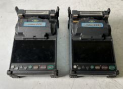 2x Fujikura 22S Arc fusion splicer units
