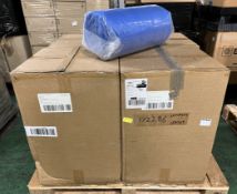 24x Blue 9 tog single duvets - 1350mm x 2000mm