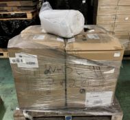 24x White 13 tog double duvets - 2000mm x 2000mm