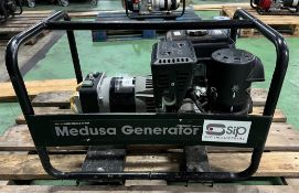 SIP Medusa 2.5 kVA generator with Kohler petrol engine - 110V output - L 640 x W 440 x H 460mm