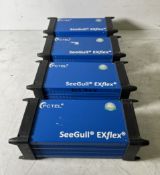 4x PCTEL Seegull EXflex 06900A multi band scanners - 300 MHz to 3.8 GHz FD-LTE