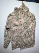 Various types of ex-military camo clothing - may include accessories - 186kg – may require repair