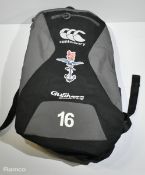 Mixed bags - rucksacks, holdalls - may require repair or be as spares - 125kg