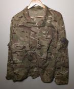 Various types of ex-military camo clothing - may include accessories - 151kg – may require repair