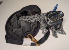 Tractel 250kg manual chain hoist (12m HOL)