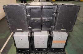10x Technomad Noho C 12 inch coaxial weatherproof loudspeakers with mounting bracket (palletised)