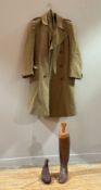A Bonnie Prince Charlie jacket and waistcoat (Hector Russell), kilt belt, white hose and flashes,