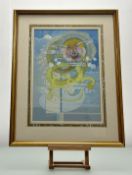 Irene Mary Bruges (Scottish 20thc), Chinese Dragon, mixed media, signed mary and dated 88, in a