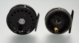 Hardy Bros. Alnwick fly reels; the St George 3 3/8 and paten Uniqa reel 3 1/8 (2)