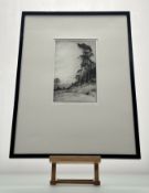 John George Mathieson (Scottish active 1918-1940), In Glengyle, etching, signed pencil below,