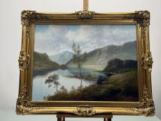 Andrew Grant Kurtis (British 20thc), Lake District Study oil on canvas, signed bottom right,
