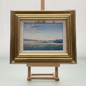 William Cadenhead (Scottish 1934-2005), Evening Netherbow, oil on board, signed and dated '83 bottom