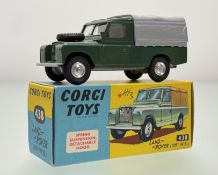 A Corgi Toys Die-Cast Scale Model of a 438 Land Rover (109