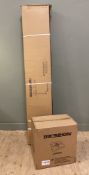 An unopened WarmiehHomy garden parasol and base, as new condition