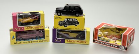A collection of various collectable car models comprising, a Y-11 