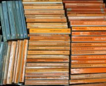 A collection of vintage Penguin orange and blue spine classic paperbacks comprising, Graha,
