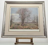 A trio of works by James McIntosh Patrick R.S.A (Scottish 1907-1998) titled - Springtime,
