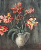 Evelyne Oughtred Buchanan S.S.A. (British, 1883-1978), Still Life of Lilies, signed lower right,