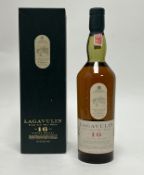 A bottle of Lagavulin Single Islay Malt Whisky 1816, aged 16 years, sealed in original box, 70cl,