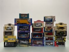 A collection of various scale model cars comprising, Land Rover Freelander, Matchbox Superkings