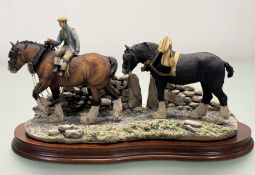 A Border Fine Arts group figurine titled 