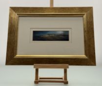 James Naughton (British 1971-), Nocturne VII, oil on board, signed bottom right, artist label verso,