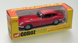 A Corgi Toys, model no. 374, 4.2 Litre Jaguar 