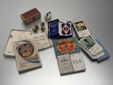 A collection of various vintage games comprising, Flower Families No.278, Sylabex The Super Spelling