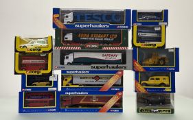 A collection of various Corgi Collections scale model cars comprising, London Routemaster Bus,