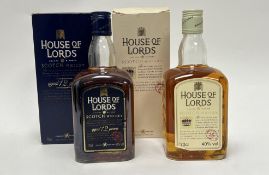 A bottle of House of Lords deluxe blended Scotch Whisky, 70cl, 40% Vol, unopened in presentation