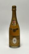 A bottle of Louis Roederer Crystal Champagne, 1983, 750ml, 12% Vol, sealed