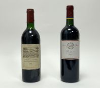 A bottle of Chateau La Cardonne, Domaines Barons de Rothschild, 1985, sealed, together with a bottle