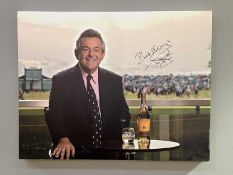Glenmorangie: A signed Tony Jacklin (British b. 1944) photograph on canvas with 'Best Always, Tony