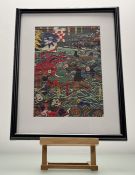 Attributed to Tsukioka Yoshitoshi (Japanese 1839-1892), a ukiyo-e woodblock print from the series