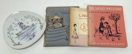 A collection of works by Raymond Peynet, comprising 'The Lovers' Pocketbook' les Amoureux de Raymond