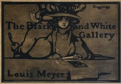 Beggarstaff Brothers (Sir William Nicholson 1872-1949 & James Pryde 1869-1941), The Black and