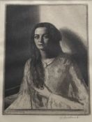 Y Gerald Leslie Brockhurst R.A. (1890-1978), 