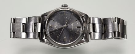 Rolex: a stainless steel self-winding wristwatch, Oyster Perpetual Precision 'Air King', automatic