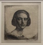 Y Gerald Leslie Brockhurst R.A. (1890-1978), 