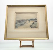 David Anderson ARCA, British Seaside study, watercolour, signed and dated 1917 bottom right, in a